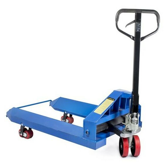 Складская техника: Тележка гидравлическая для рулонов TOR ZT 2500 кг, 1150х1150 мм, полиуретановые колеса [11802529] фотографии