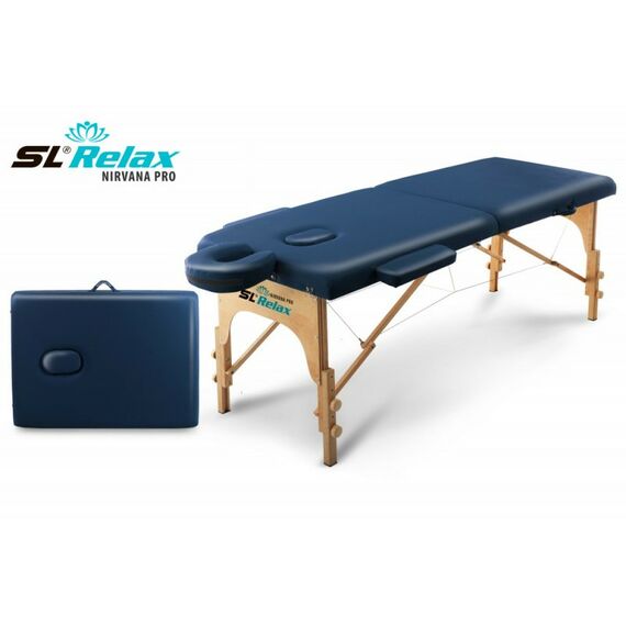 Массажные столы: Массажный стол Start Line Relax Nirvana Pro синяя кожа [SLR-11] фотографии