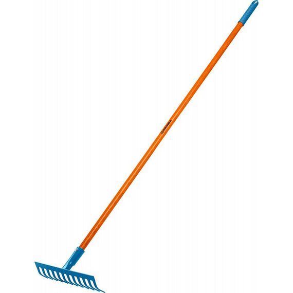 Грабли: Садовые грабли GRINDA PROLine PR-12S FIBER 310 х 80 х 1500 мм, 12 прямых зубцов, углеродистая сталь, фибергласовый черенок [39652] фотографии