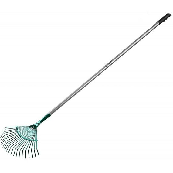 Грабли: Веерные грабли GRINDA PROLine PR-40 ALU 440 х 250 х 1630 мм, 22 плоских зубца, алюминиевый черенок [39586] фотографии