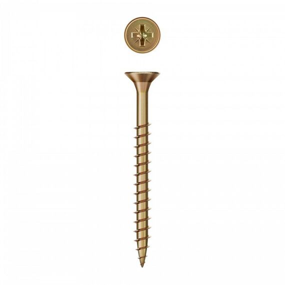 Саморезы: Универсальный саморез СУ-Ж Зубр 90 x 5.0 мм желтый цинк, 11.06 кг [4-300390-50-090] фотографии