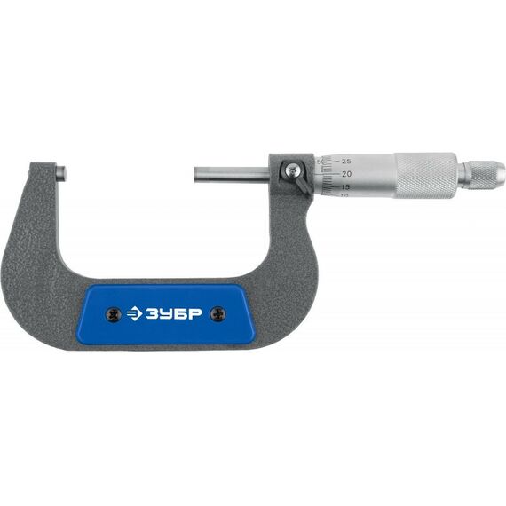 Микрометры: Гладкий механический микрометр Зубр Профессионал МК 75 50 - 75 мм [34480-75] фотографии