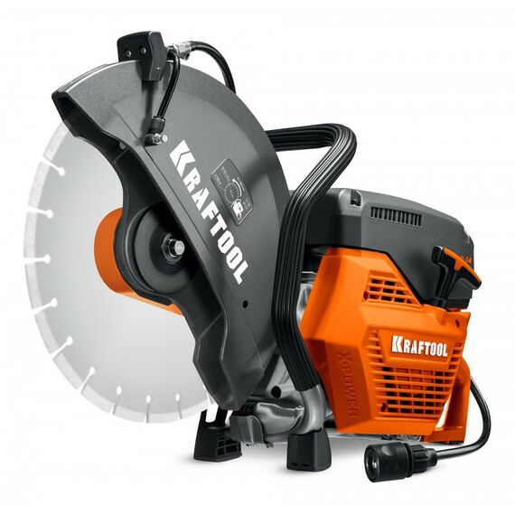 Бензорезы: Бензорез по бетону (бетонорез) KRAFTOOL K770-14 3700 Вт, 350 мм, без диска фотографии