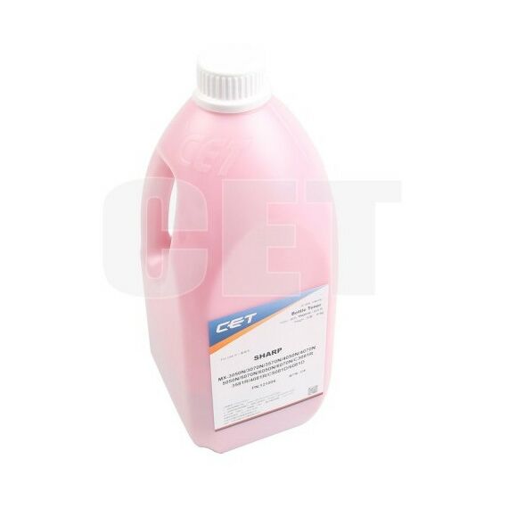 Для Sharp:  Тонер TF9M + носитель TF9D для SHARP MX-3050N/4050N/5070N/C3081R/C5081D Magenta, 476г, 24000 стр. [CET121004] фотографии
