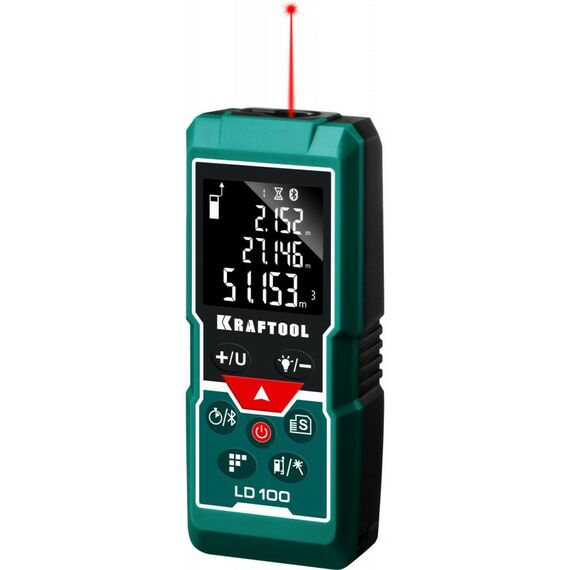 Лазерный дальномер KRAFTOOL LD-100 5 см - 100 м [34765] фотографии
