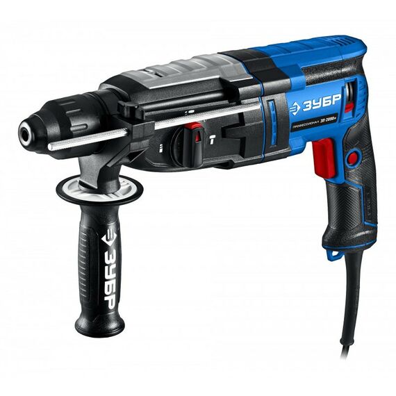 Перфораторы: Перфоратор Зубр ЗП-2890 м Профессионал, 28 мм, 900 Вт, SDS Plus, мет. корпус фотографии