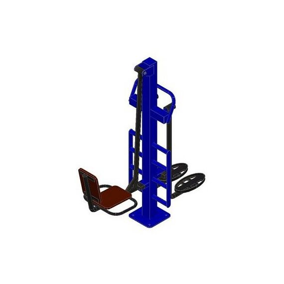 Уличный тренажер жим ногами, разведение ногAVU059 фотографии