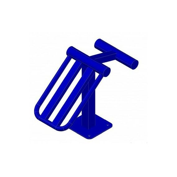 Уличный тренажер скамья для прессаAVU023 фотографии