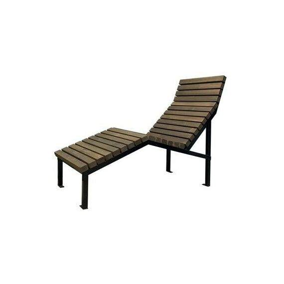 Скамья парковая Шезлонг AVU068 фотографии