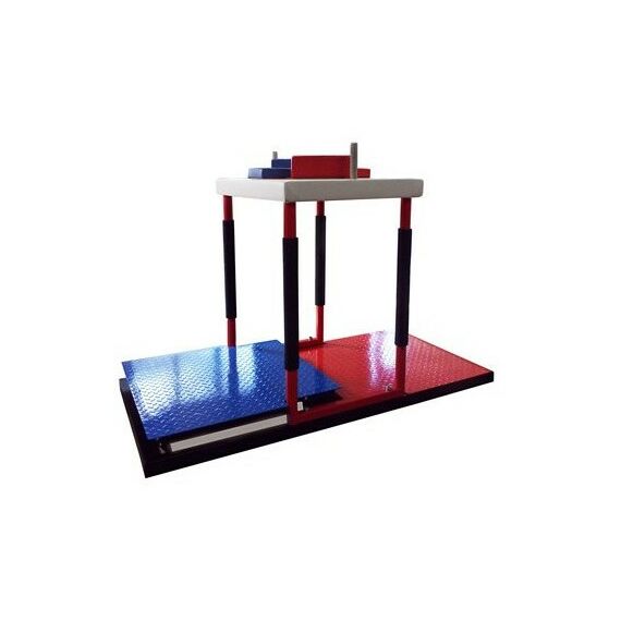 Стол для армрестлинга разборный с регулируемыми площадками AV127/80 фотографии