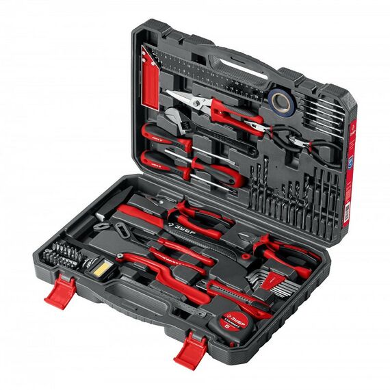 Набор инструментов для ремонтных работ Зубр МАСТЕР Умелец-78 78 предметов 22107 фотографии