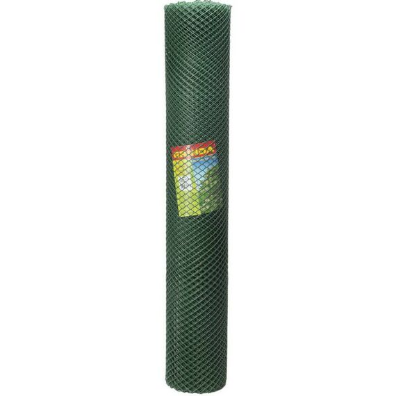 Cадовая решетка GRINDA 1.63 x 15 м ячейка 18 х 18 мм, цвет хаки [422277] фотографии