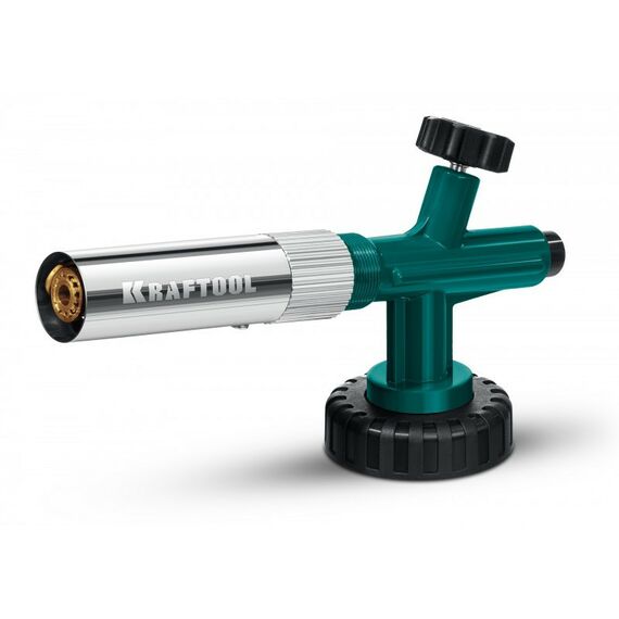 Газовая горелка на баллон KRAFTOOL KG-1000 цельнометаллическая с пьезоподжигом [55514] фотографии