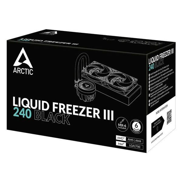 Жидкостная система охлаждения Arctic Cooling Liquid Freezer III-240 Multi Compatible All-In-One CPU Water Cooler [ACFRE00134A] фотографии