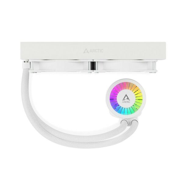 Жидкостная система охлаждения Arctic Cooling Liquid Freezer III-280 A-RGB White Multi Compatible All-In-One CPU Water Cooler [ACFRE00151A] фотографии