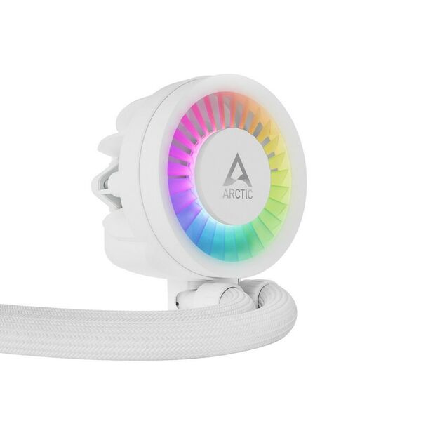 Жидкостная система охлаждения Arctic Cooling Liquid Freezer III-280 A-RGB White Multi Compatible All-In-One CPU Water Cooler [ACFRE00151A] фотографии