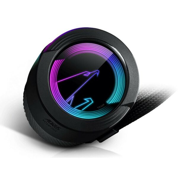 Жидкостная система охлаждения GigaByte GP-AORUS WATERFORCE 280 2 x 140mm ARGB Fan, RTL фотографии