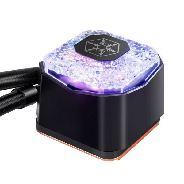 Жидкостная система охлаждения SilverStone SST-IG240P-ARGB 240mm AIO liquid cooler with 2x120mm ARGB fan, LGA 115X/1366/1200/2011/2066 AMD sTRX4/TR4/AM4/ AM3/AM2/FM2/FM1 [G53IG240PARGB20] фотографии
