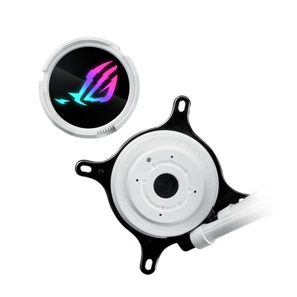 Жидкостная система охлаждения Asus ROG STRIX LC III 360 ARGB WHT AIO COOLER, ASETEK, SIGRID V2, ARGB [90RC00T2-M0UAY0] фотографии