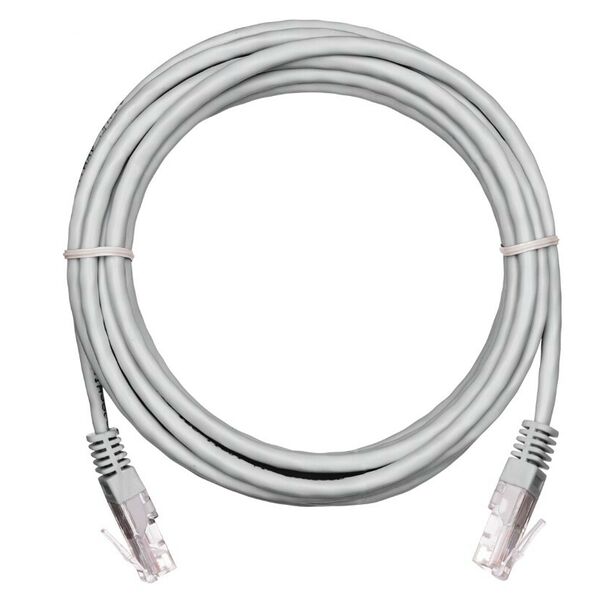 Коммутационный шнур Netlan EC-PC4UD55B-010-GY-10 U/UTP 4 пары, Кат.5е (Класс D), 100МГц, 2хRJ45/8P8C, T568B, заливной, многожильный, CCA, PVC нг(B), серый, 1м, уп-ка 10шт. [EC-PC4UD55B-010-GY-10] фотографии
