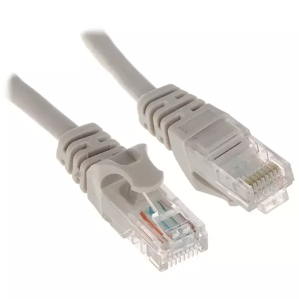 Патч-корд Bion BNPP12-15M 15м, UTP, Кат.5е, многожильный, CCA, серый фотографии