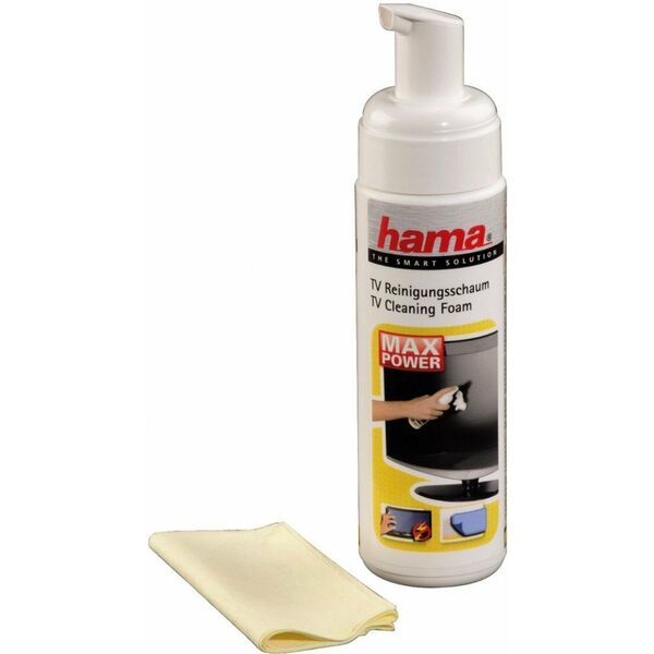 Набор чистящий Hama H-11775 для ЖК/плазменных телевизоров, пена+салфетка фотографии