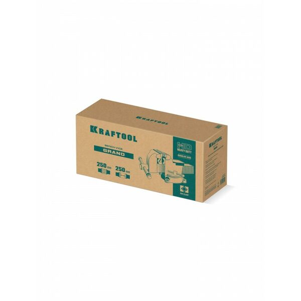 Слесарные тиски KRAFTOOL GRAND 250 мм [32702-250] фотографии