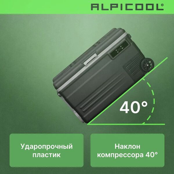Автохолодильник Alpicool U75 (12/24) фотографии