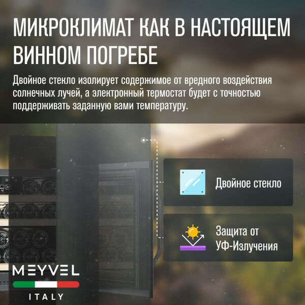 Винный шкаф Meyvel MV22-KBB1 фотографии
