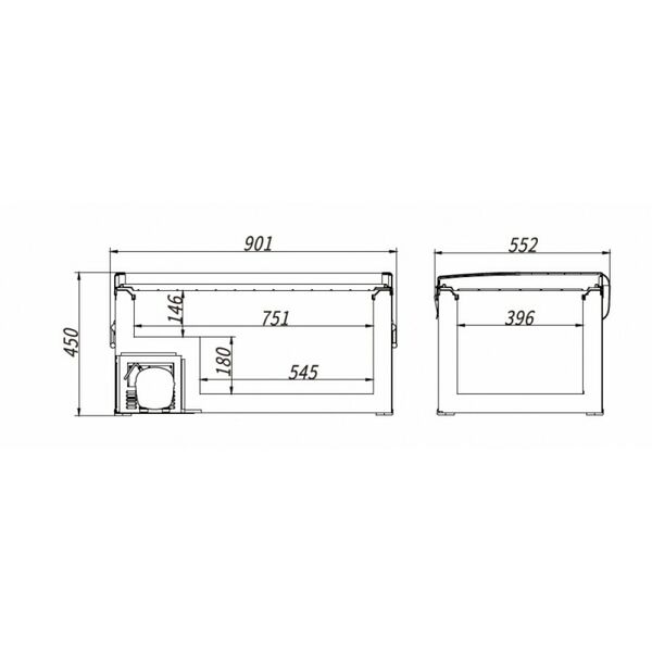 Компрессорный автохолодильник Alpicool BD85 (12/24) фотографии