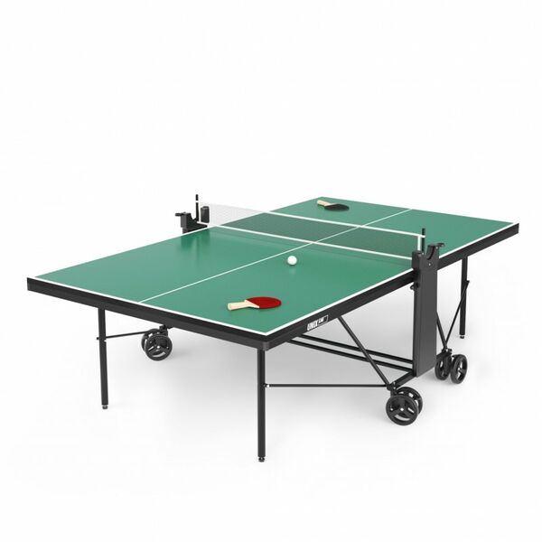 Теннисный стол UNIX line Compact indoor 18mm MDF (Green) фотографии Теннисный стол UNIX line Compact indoor 18mm MDF (Green) фотографии