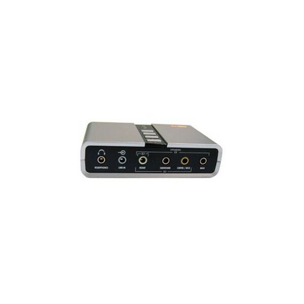 Звуковые и FM карты: Универсальная внешняя звуковая карта STLab M-330 USB Sound BOX USB2.0, Analog 2In/7.1Out, Digital In/Out, 16Bit/48kHz фотографии