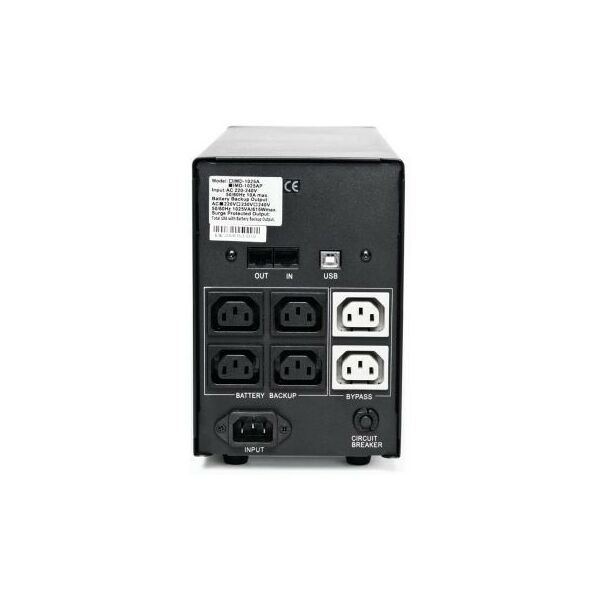 Купить Источник бесперебойного питания PowerCom Imperial IMP-1500AP 1500VA +USB+защита телефонной линии/RJ45, изображение 4 в интернет-магазине Irkshop.ru