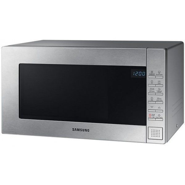 Микроволновые печи: Микроволновая печь Samsung GE88SUT мощность 800 Вт, объем 23 л, электронное управление, цвет серебристый фотографии