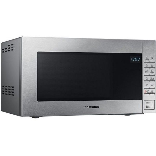 Микроволновые печи: Микроволновая печь Samsung GE88SUT мощность 800 Вт, объем 23 л, электронное управление, цвет серебристый фотографии
