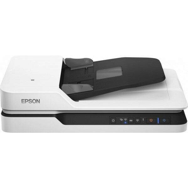 Сканеры: Сканер Epson WorkForce DS-1660W CIS, A4, протяжной, 1200dpi, 25 стр./мин,  USB3.0, DADF, NFC фотографии