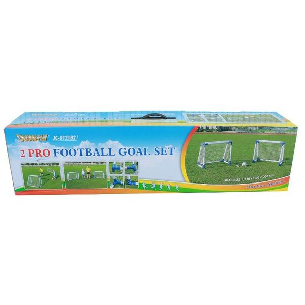Футбол: Ворота игровые DFC GOAL9121B2 4ft х 2, пластик фотографии