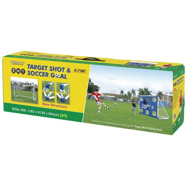 Футбол: Ворота игровые 2 в 1 DFC GOAL7180T фотографии