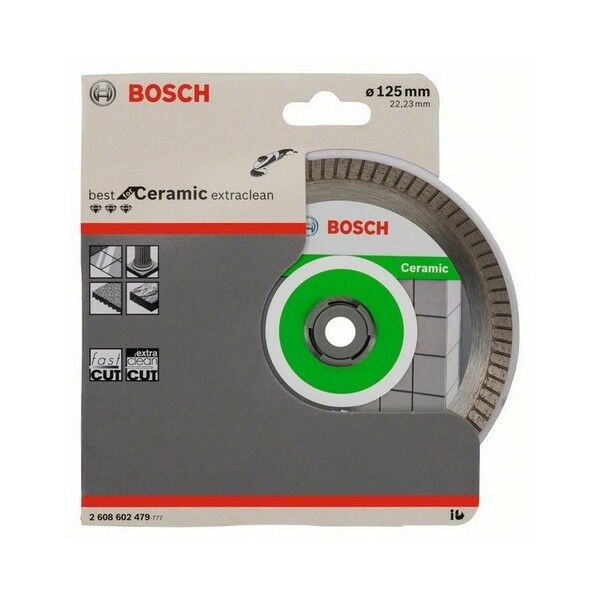 Пильные и алмазные диски: Алмазный диск BOSCH Best for Ceramic 125x22.23 125 мм [2608602479] фотографии