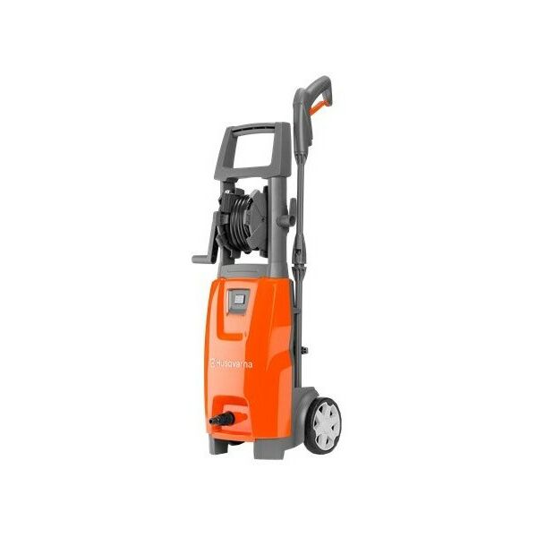 Мойки высокого давления: Мойка высокого давления Husqvarna PW 125 220В, 1.5 кВт, 95 - 125 бар, 320 - 460 л/час, шланг с текстильным армированием 7м, на катушке [9676764-01] фотографии