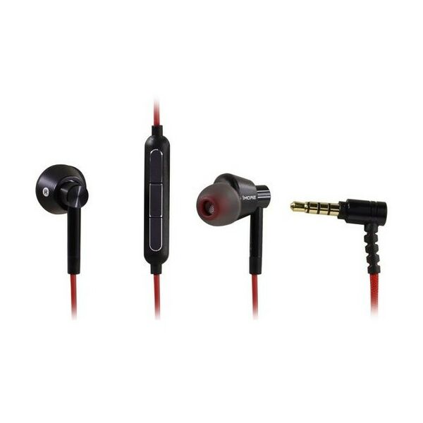 Наушники и гарнитуры: Наушники с микрофоном 1More In-Ear Piston Headphones 1M301-Black шнур 1.25м фотографии