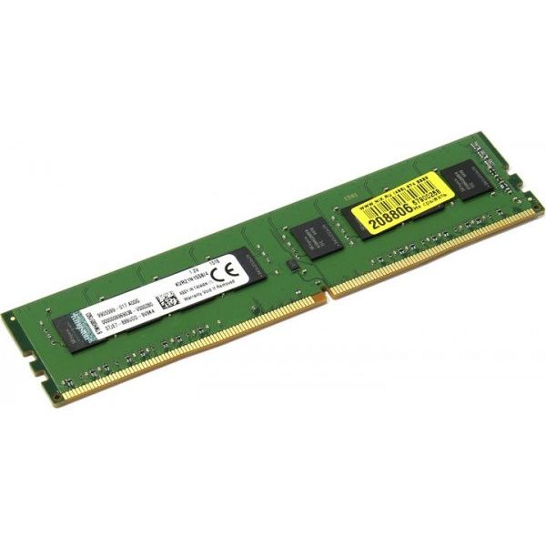 Оперативная память: Оперативная память Kingston 4Gb DDR4 DIMM <PC4-17000> CL15 [KVR21N15S8/4] фотографии
