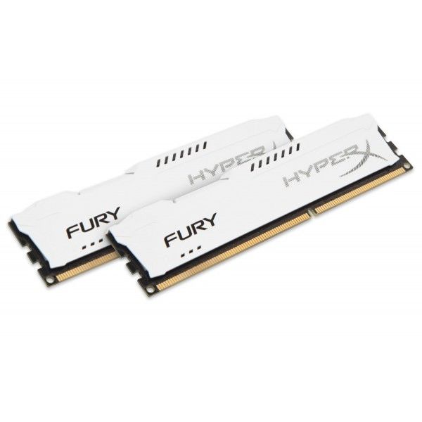 Оперативная память: Модуль памяти Kingston HyperX Fury 8Gb KIT 2*4Gb DDR-III DIMM <PC3-12800> CL10 [HX316C10FWK2/8] фотографии