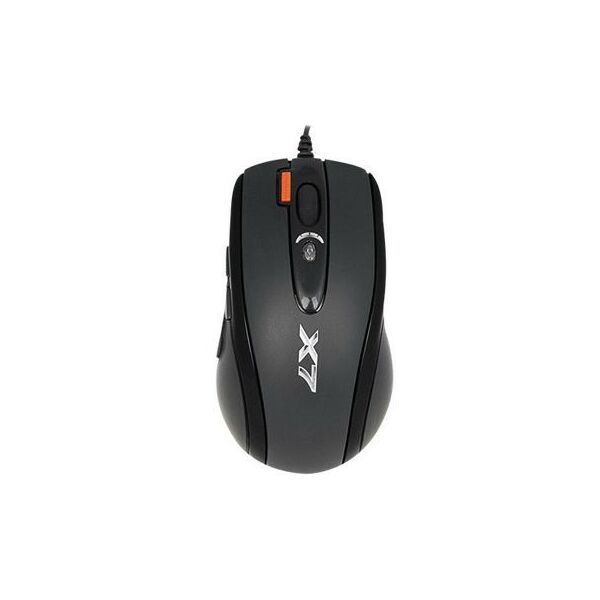 Мыши: Мышь A4-Tech X-718BK-Black 3xFire Game Optical Mouse USB 7btn+Roll RTL фотографии