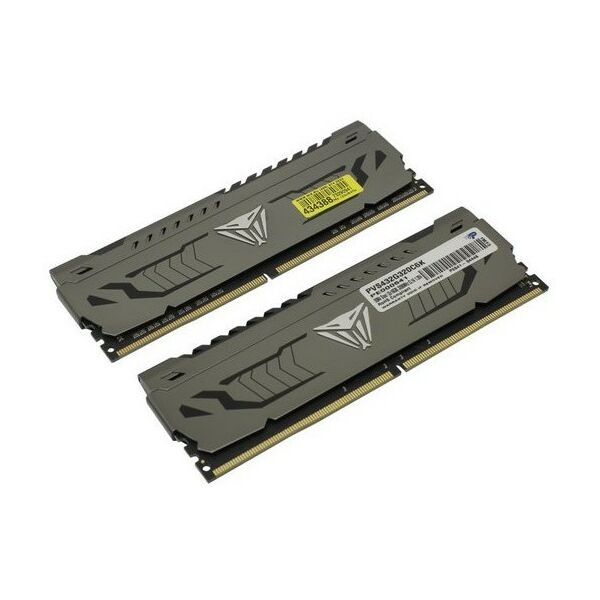 Оперативная память: Модуль памяти Patriot Viper 32Gb KIT 2*16Gb DDR4 DIMM <PC4-25600> [PVS432G320C6K] фотографии
