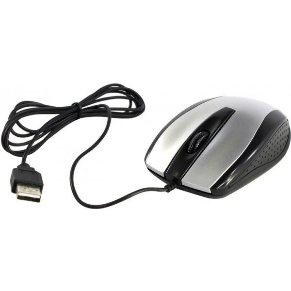 Мыши: Мышь Defender Optimum MM-140 Silver USB  3btn+Roll, уменьшенная, RTL [52140] фотографии