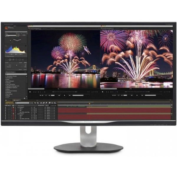 Мониторы: ЖК-монитор PHILIPS 328P6AUBREB/00 Black 32" IPS, LED, 2560x1440,4 ms,178°/178°,450 cd/m,50M:1,+HDMI с поворотом экрана фотографии