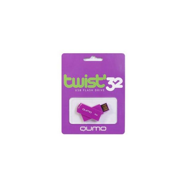 USB флешки: USB Flash Drive QUMO Twist 32Gb Fandango USB2.0 Flash  Drive RTL [QM32GUD-TW] фотографии