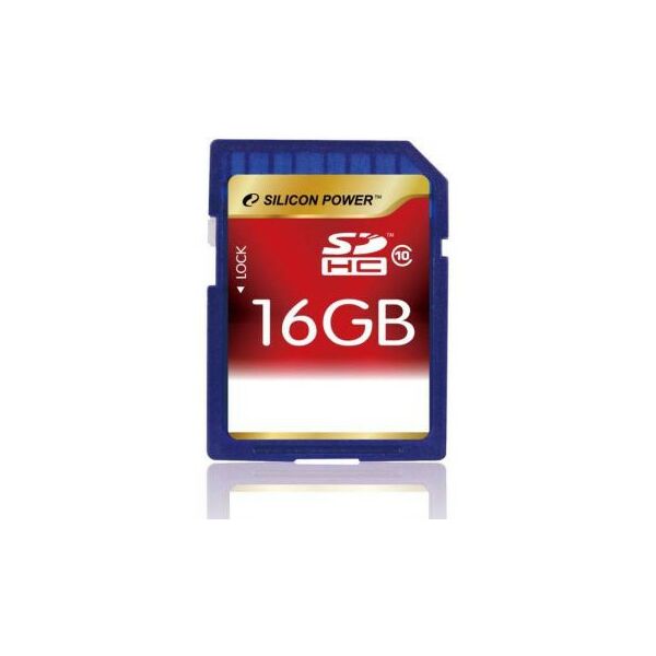 Secure Digital карты: Secure Digital  карта Silicon Power SDHC-16Gb Class10 [SP016GBSDH010V10] фотографии