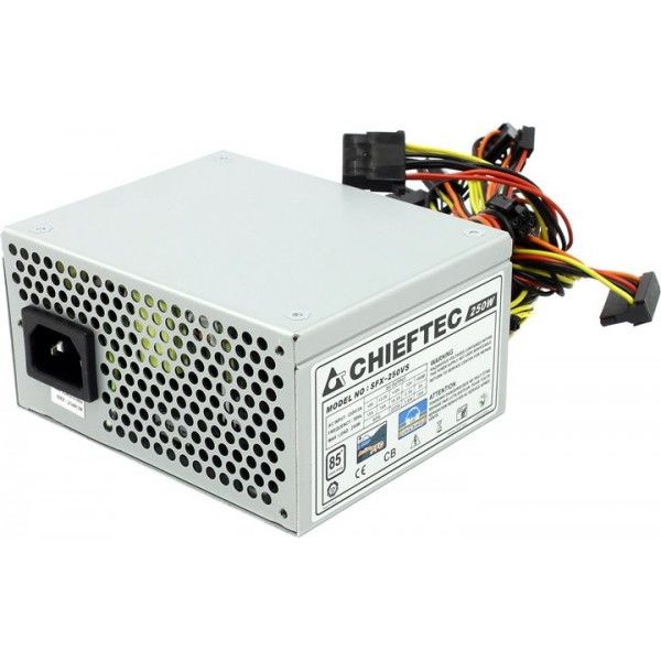 Блоки питания: Блок питания Chieftec SFX-250VS 250W SFX 24+4пин фотографии